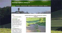 Desktop Screenshot of jagdklub-limburg.de